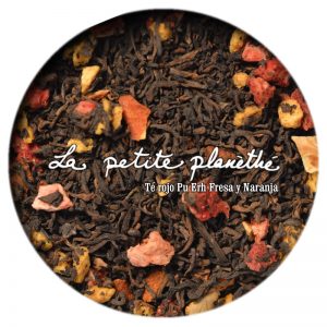 Té rojo Pu Erh Fresa y Naranja