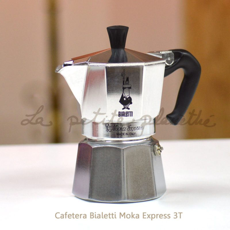 Cafetera Bialetti Moka Express 3T Aluminio