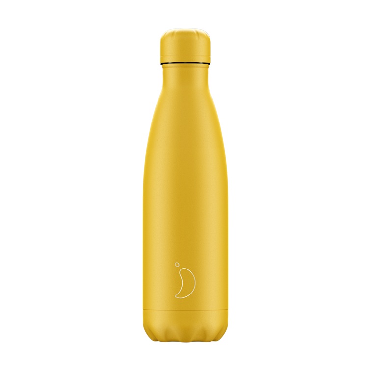 Chilly's Matte Yellow 500ml