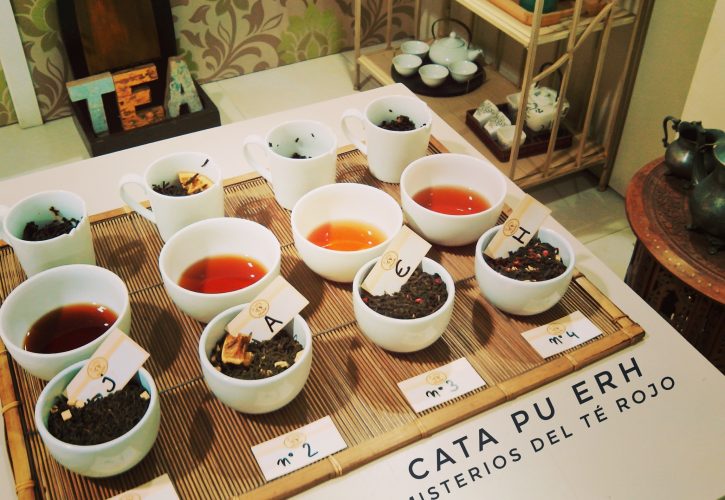 Cata de té Pu Erh