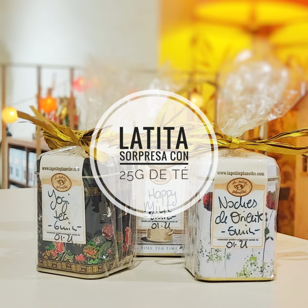 Latita Sorpresa con 25g de té