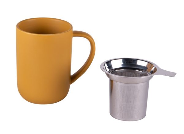 Mug Junno 470ml Amarillo Mate