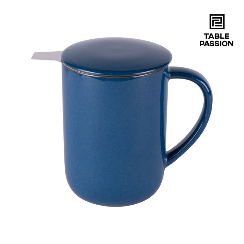 Mug Junno 470ml Azul brillo