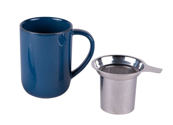 Mug Junno 470ml Azul brillo