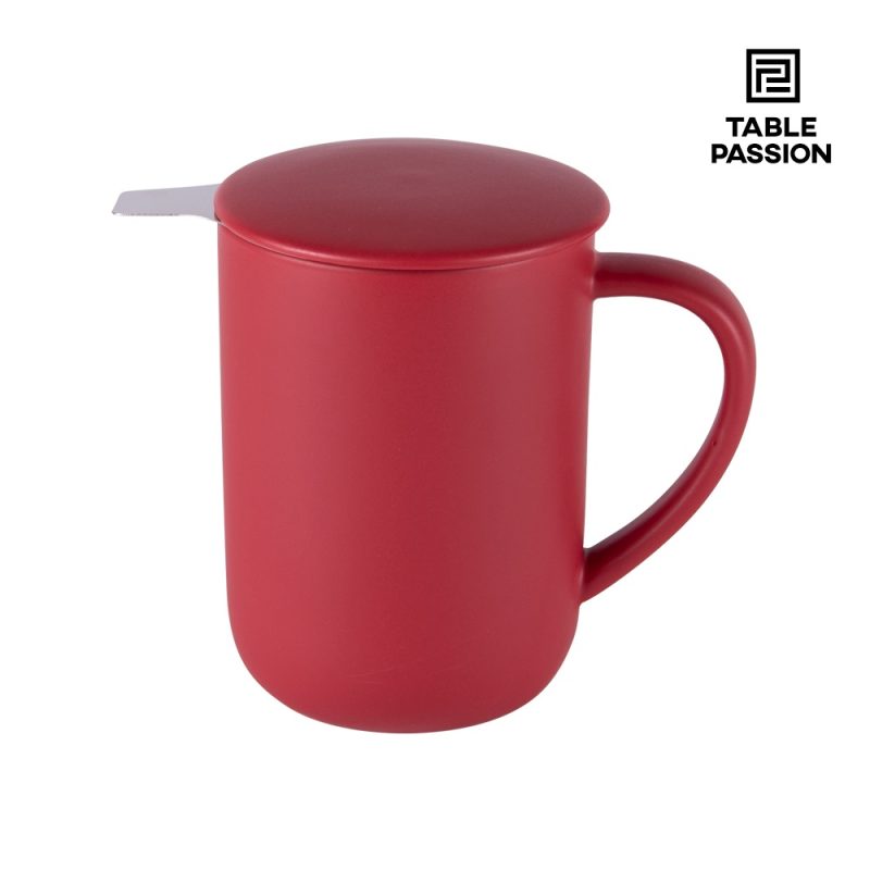 Mug Junno Rojo Mate 470ml