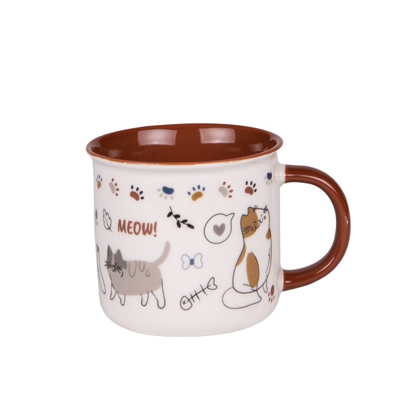 Mug Leela 350ml marrón