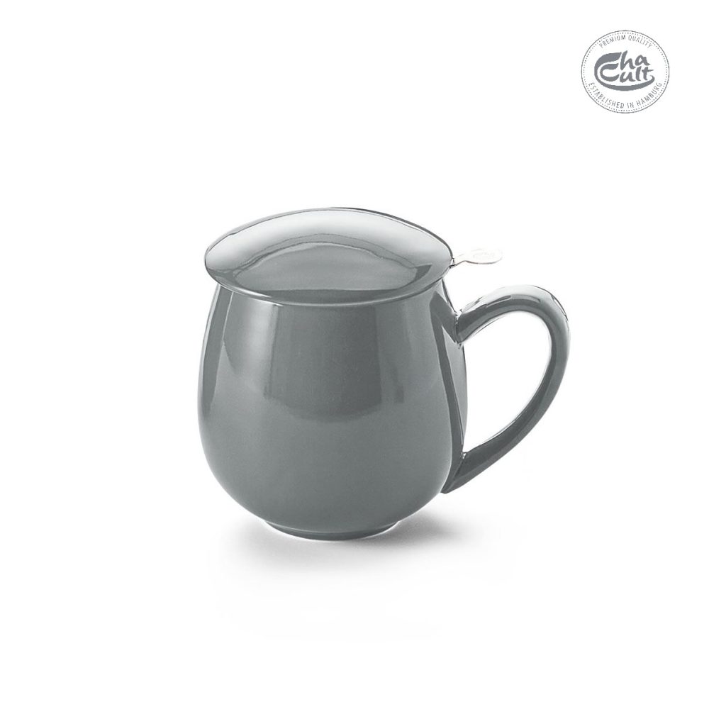 Taza Tulipán Gris 350ml