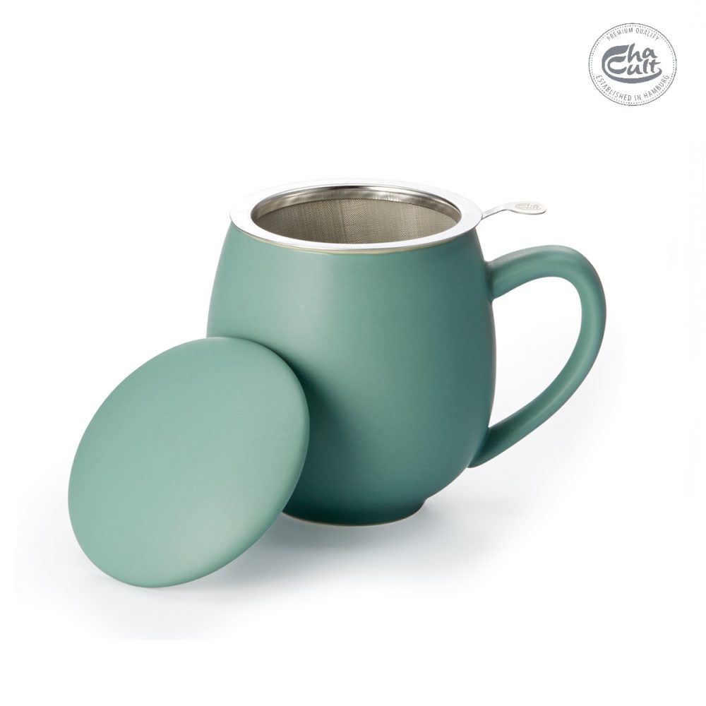 Taza Tulipán Petrol mate 350ml