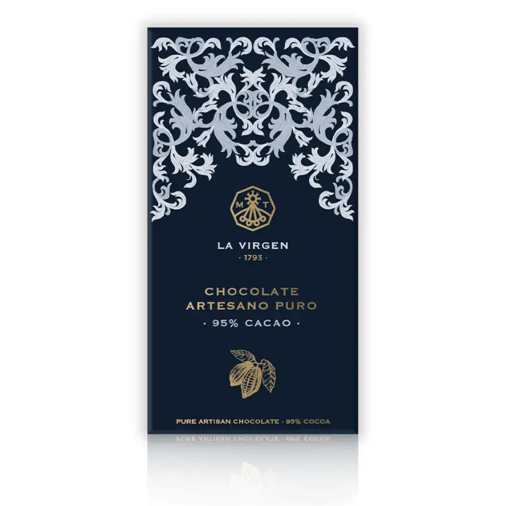Tableta Chocolate Artesano 95 cacao