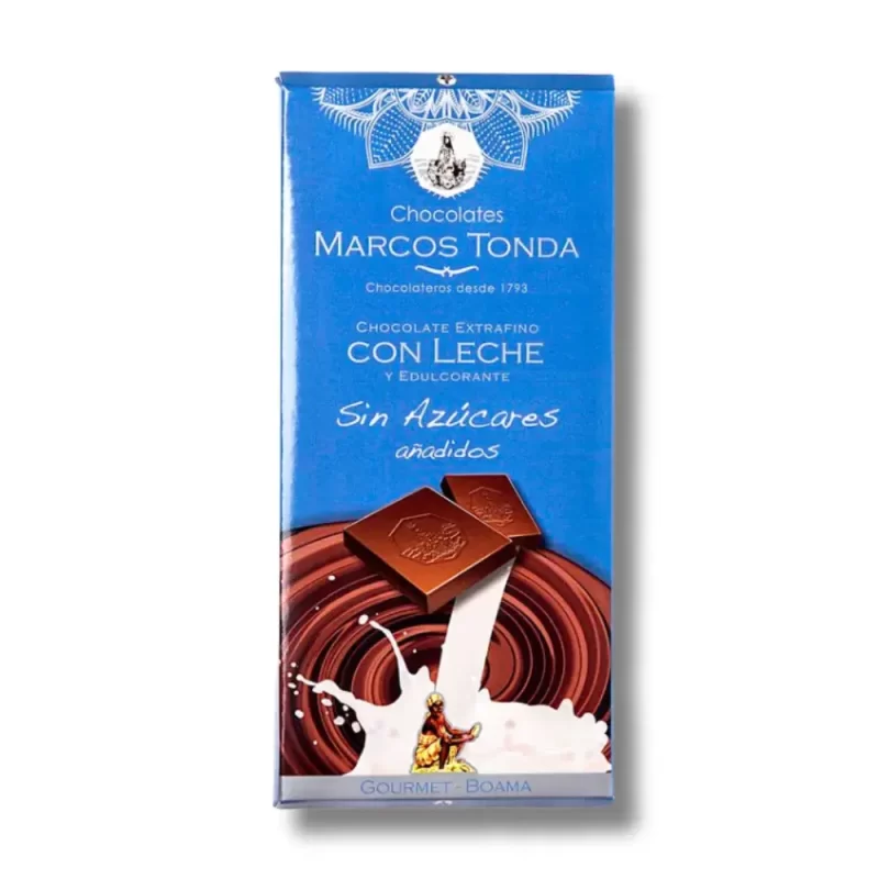 Tableta Chocolate Con Leche sin Azúcar