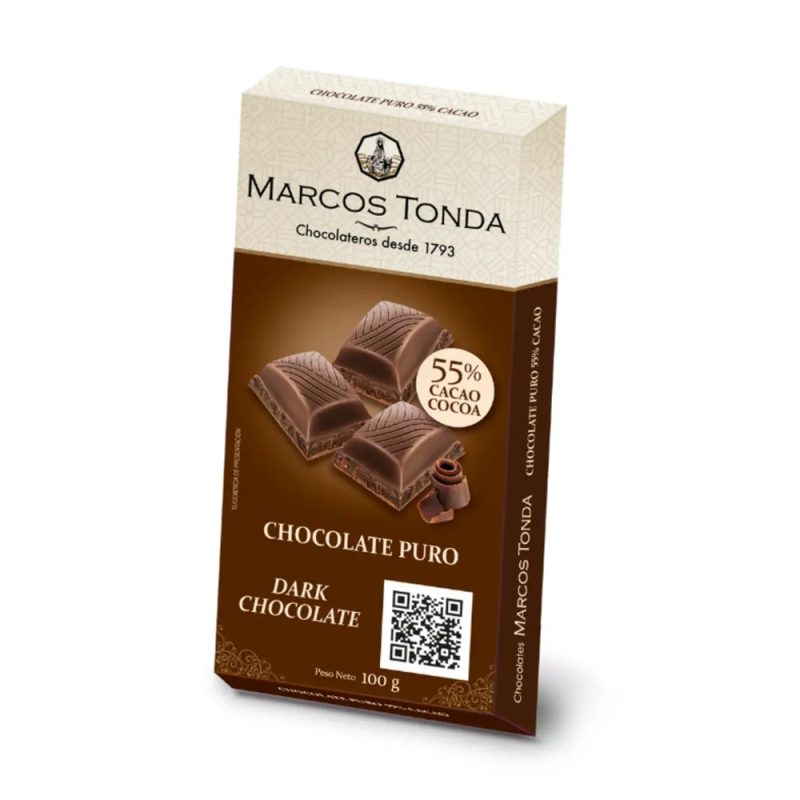 Tableta Chocolate Negro 55%