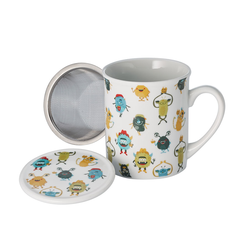 Taza Monsters con Filtro 250ml