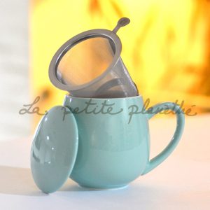 Taza Tulipán Turquesa 350ml