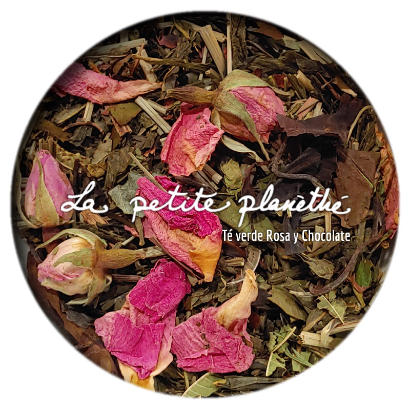 Té verde Rosa y Chocolate