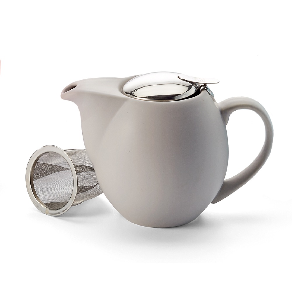 Tetera Tulipán 900ml gris mate