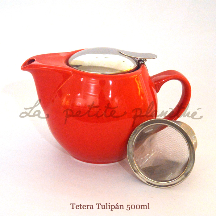 Tetera Tulipán Rojo 500ml