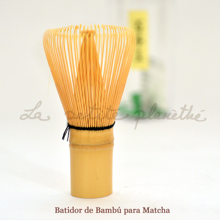 Batidor de bambú Matcha