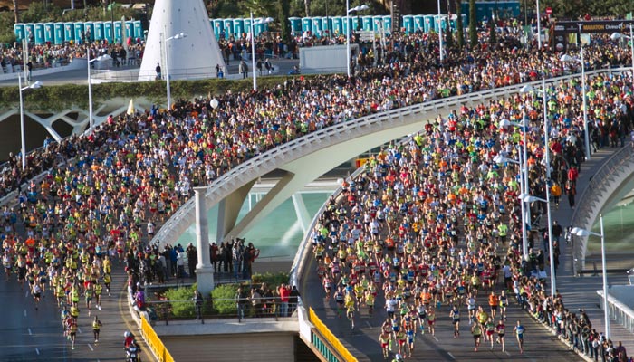 La Bolsa Viajera en la Maratón de Valencia 2017