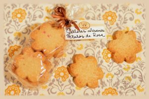 galletas de rosa