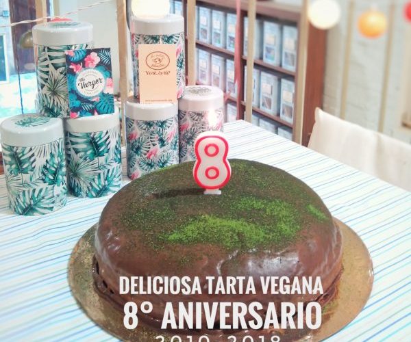 Tarta vegana de celebración