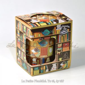 Taza con infusor Librería